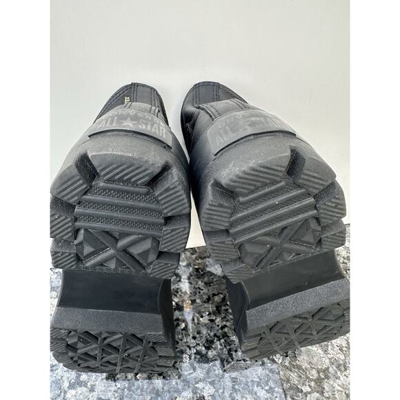 Converse Gore-Tex Chuck Taylor All Star 566155C Women’s SZ 8 Black Leather High - Picture 8 of 12
